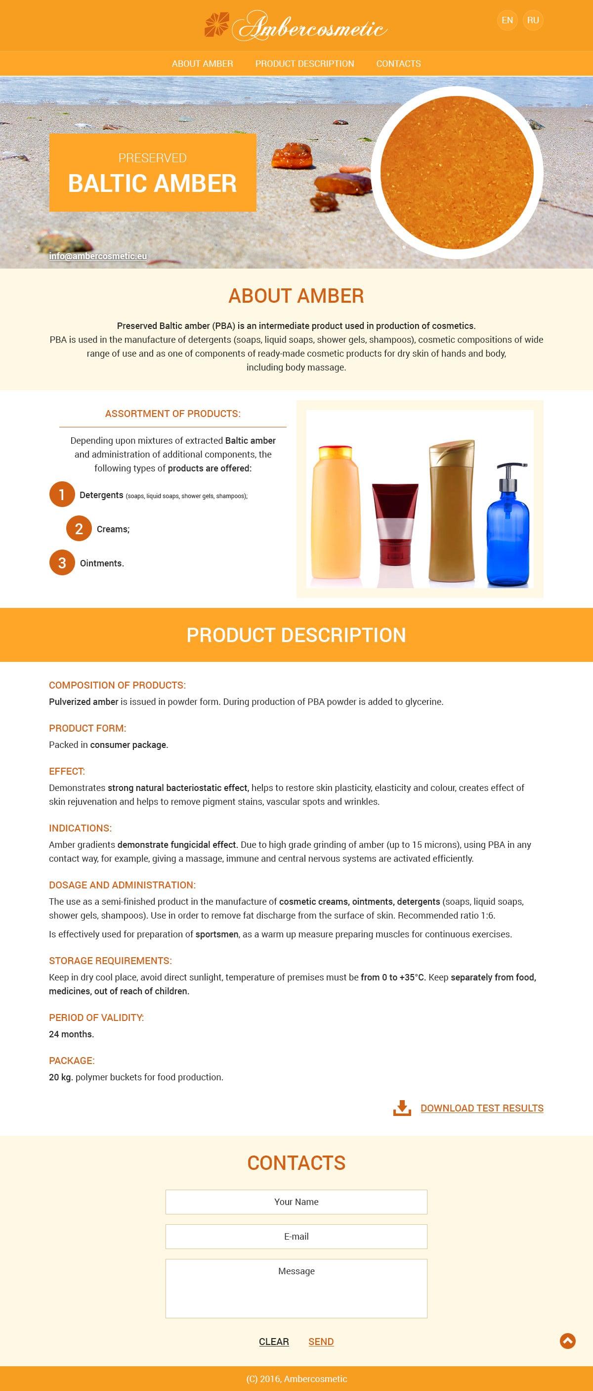 I create beautiful design of your page or website