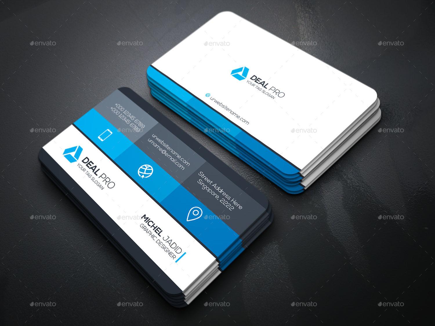  design OUTSTANDING 2side business card in 24 hrs