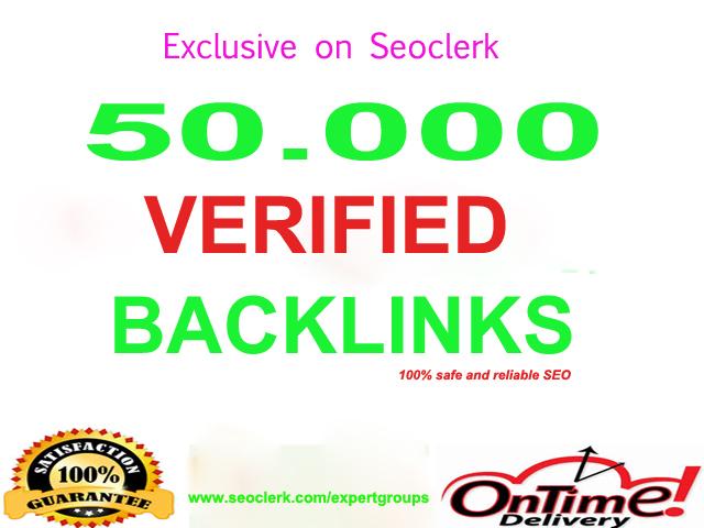 build 50,000 HIGH Authority  Backlinks For SEO Ranking