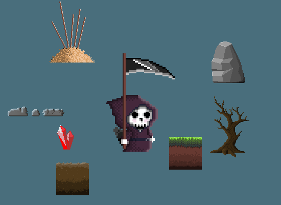 Pixel Art Illustrations