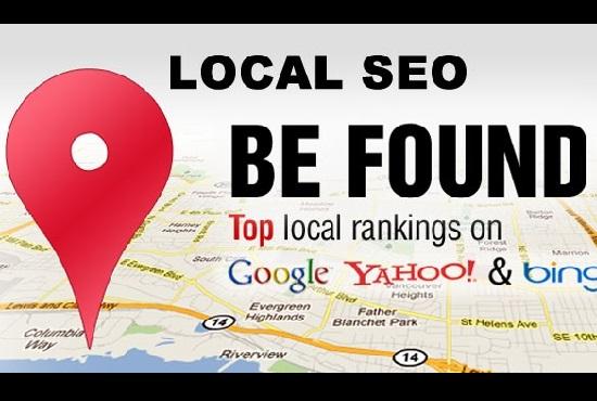 10 Google Map Citations + 50 GEOtagged Images for Local SEO Boost