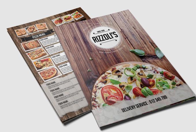 Make AMAZING flyer menu for your food business