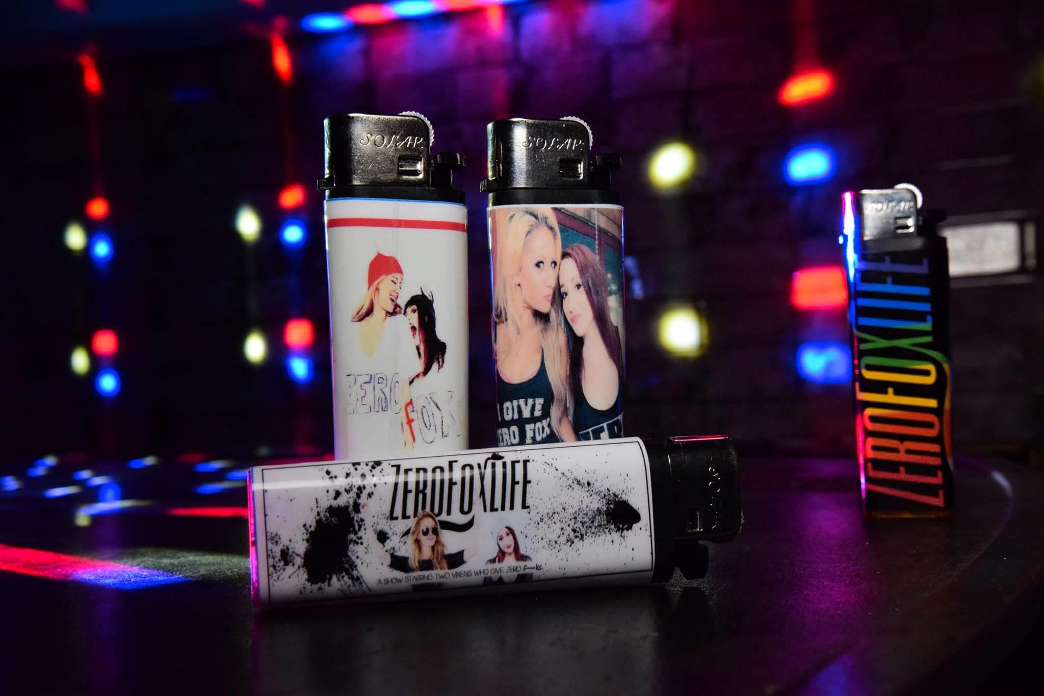100 Custom Made Cigarette Lighters 