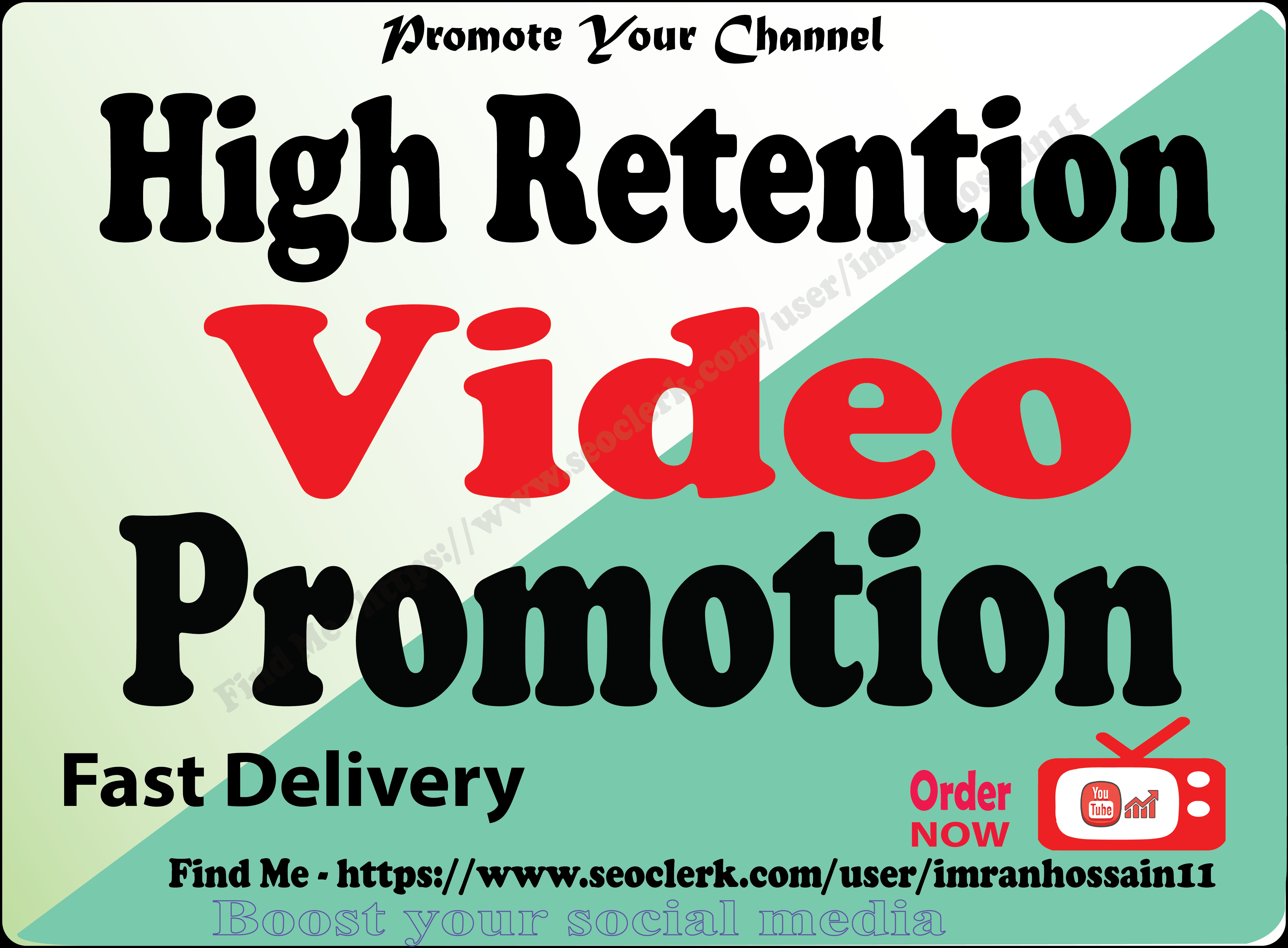 Instant Start Organic Youtube Video Marketing legal way follow YouTube TOS