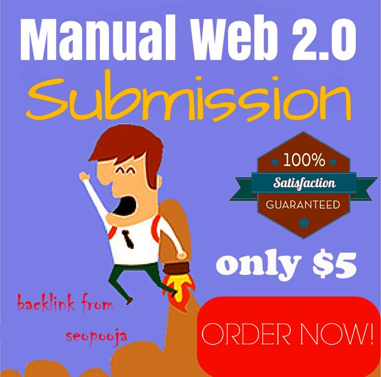 Get top 30 guranteed web 2.0 blog backlinks 