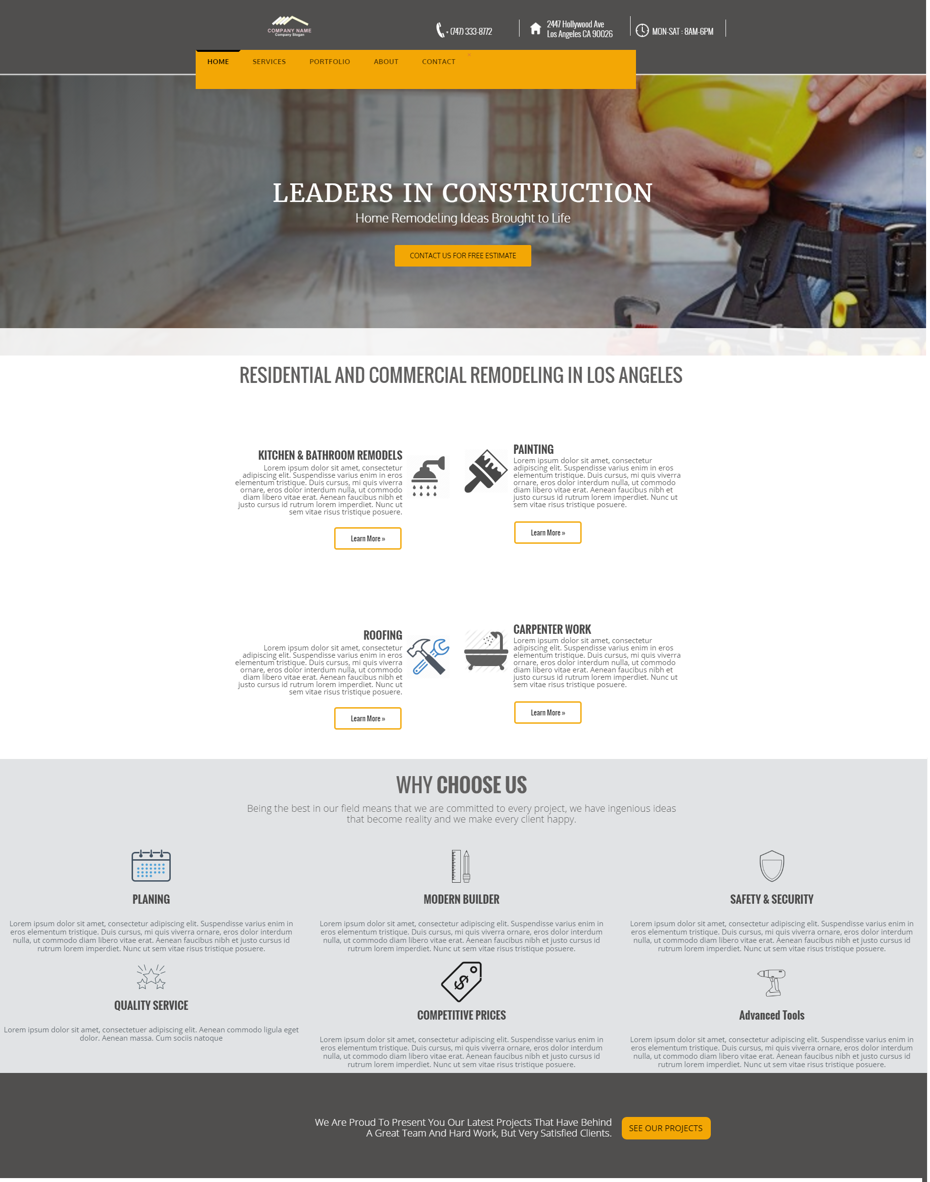 Responsive website design