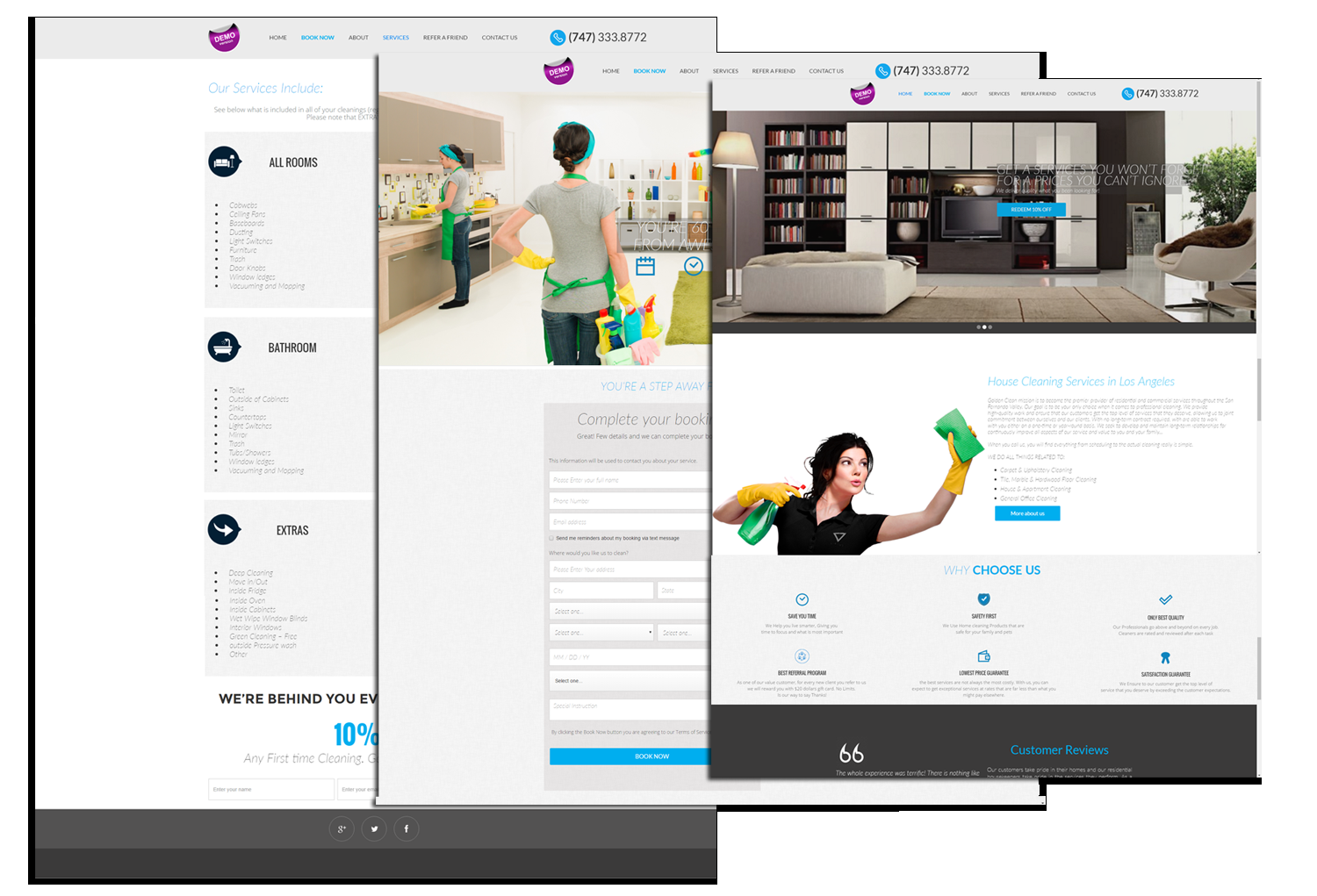 Responsive website design