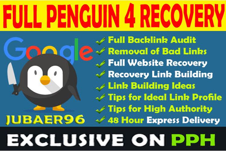 Full Penguin 4 Recovery and Link Building for reRank