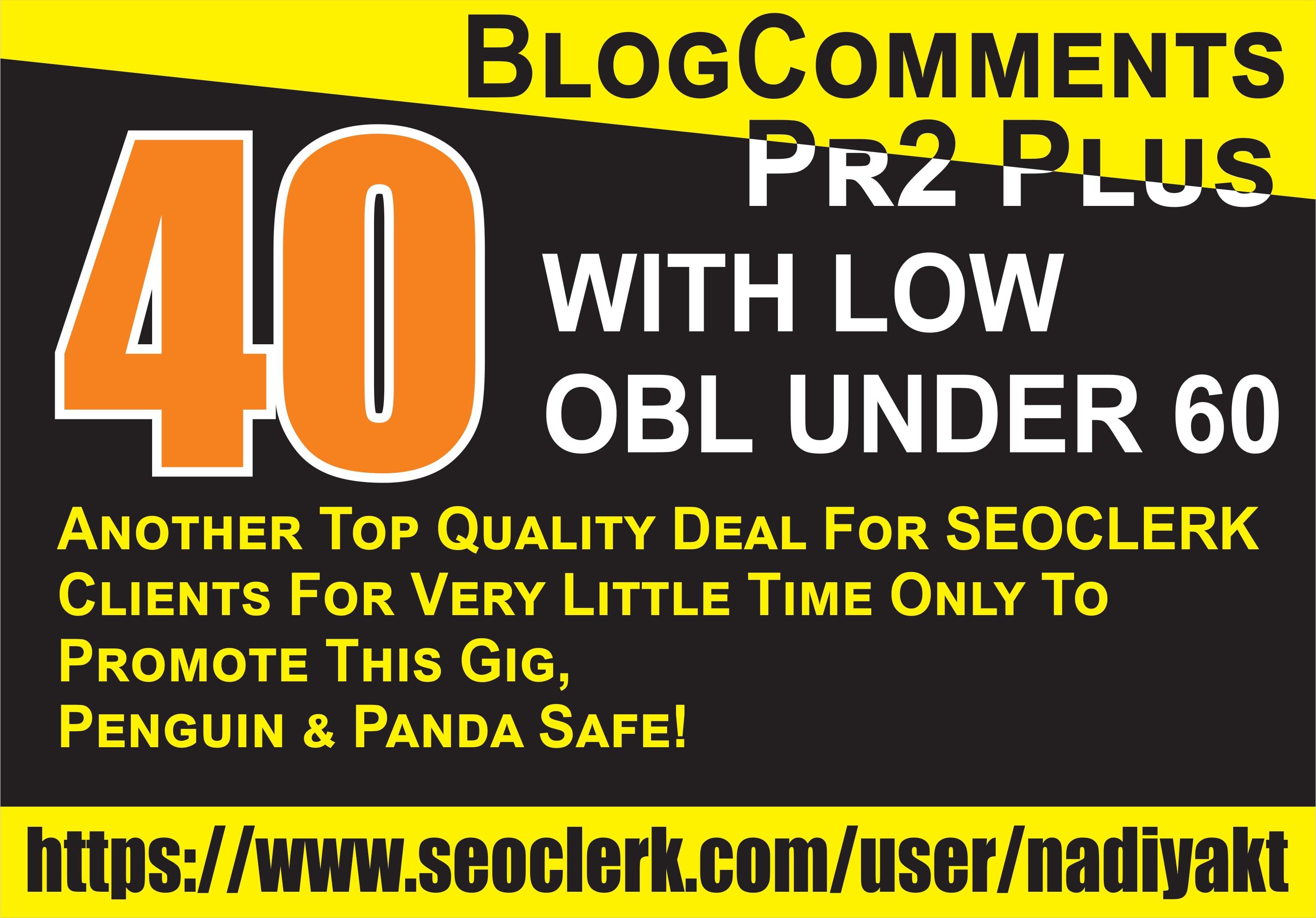 40 BlogComments Pr2 Plus With Low Obl Under 60