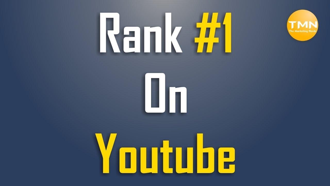 YOUTUBE PAGE 1 - RANK YOUR VIDEO TO PAGE 1 YOUTUBE - NOBODY RANKS BETTER