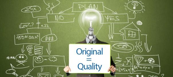 Well-researched and 100% unique content