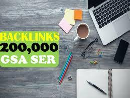 By cracking GSA , BLAST 200000+ Backlinks 