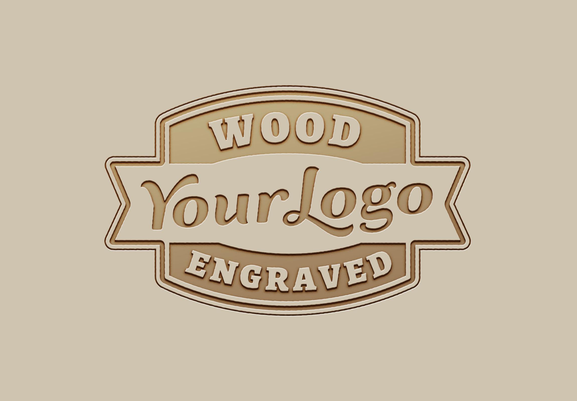 Design a attractive wood logo