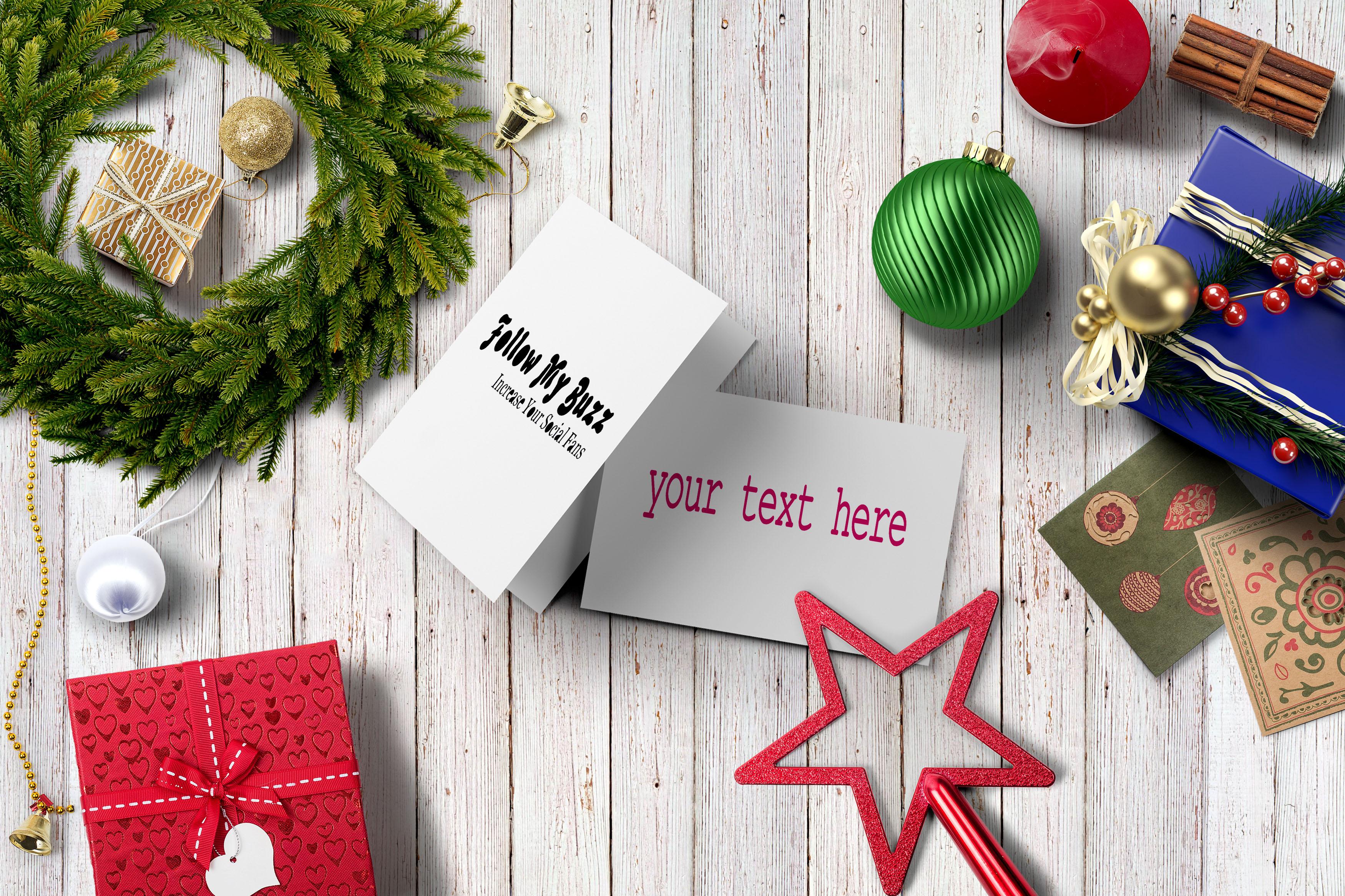 Design a christmas image