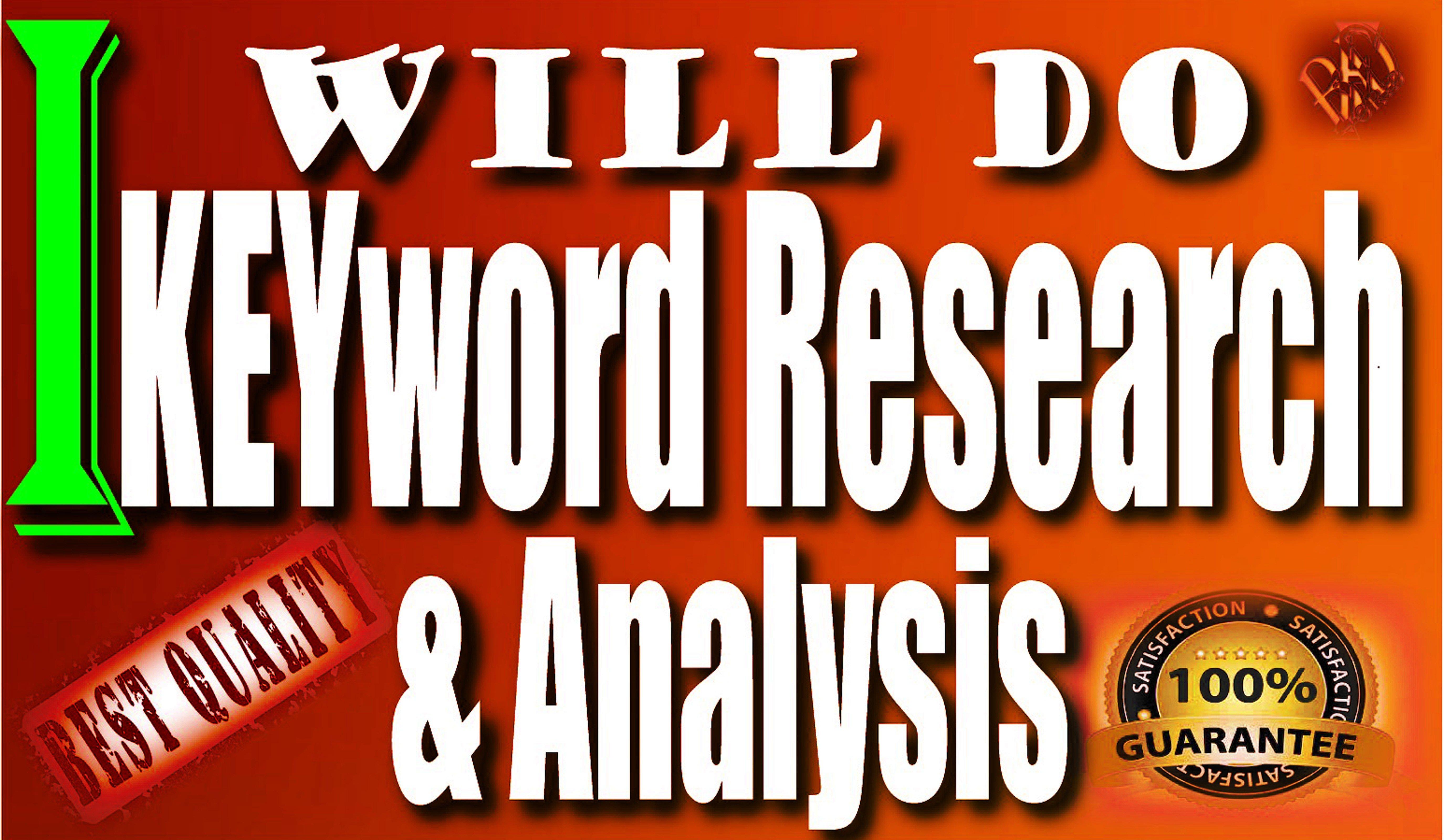 in depth SEO Keyword Research