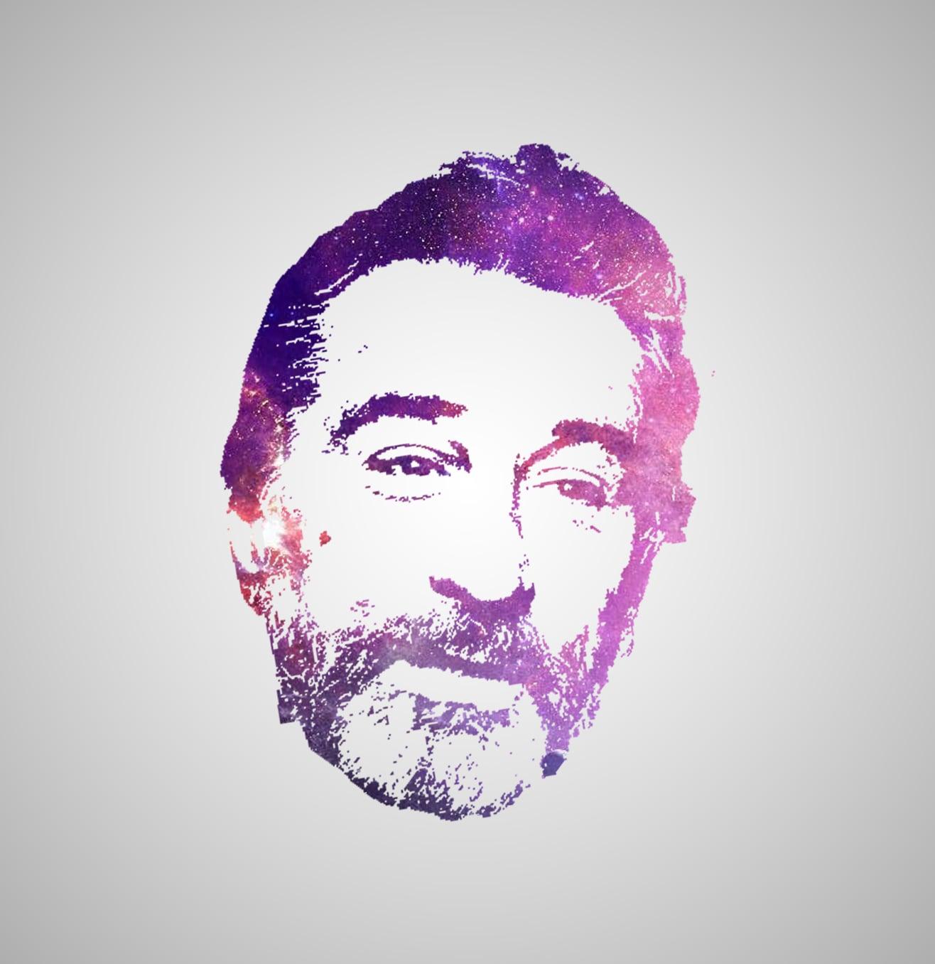 Get a uniqe converted portrait of you in galaxy style