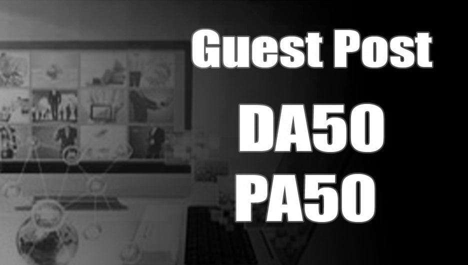 Give you 5x guest post on my blog