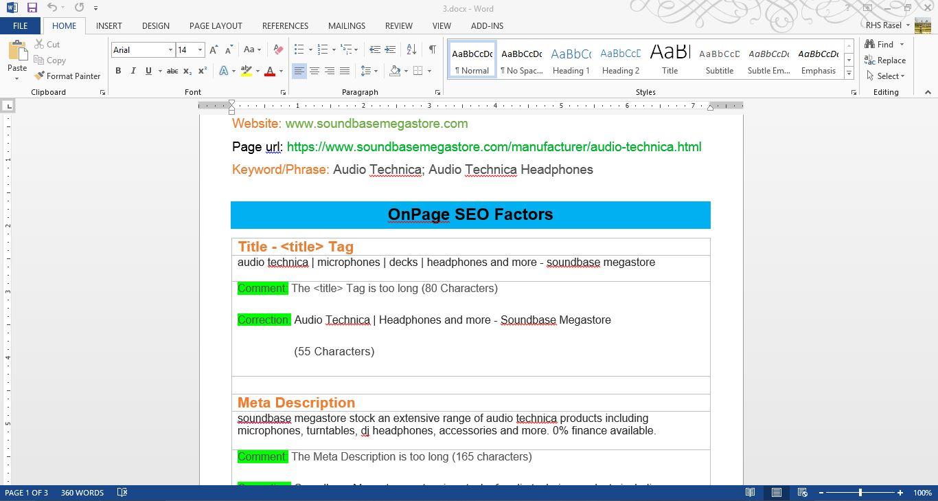 SEO Backlink and Onpage Optimization