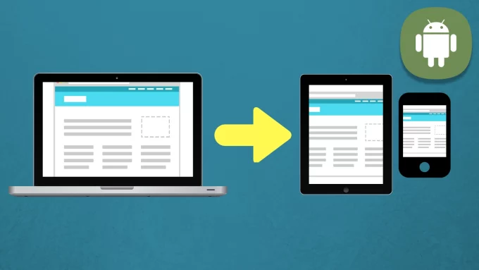  convert website to Android App 
