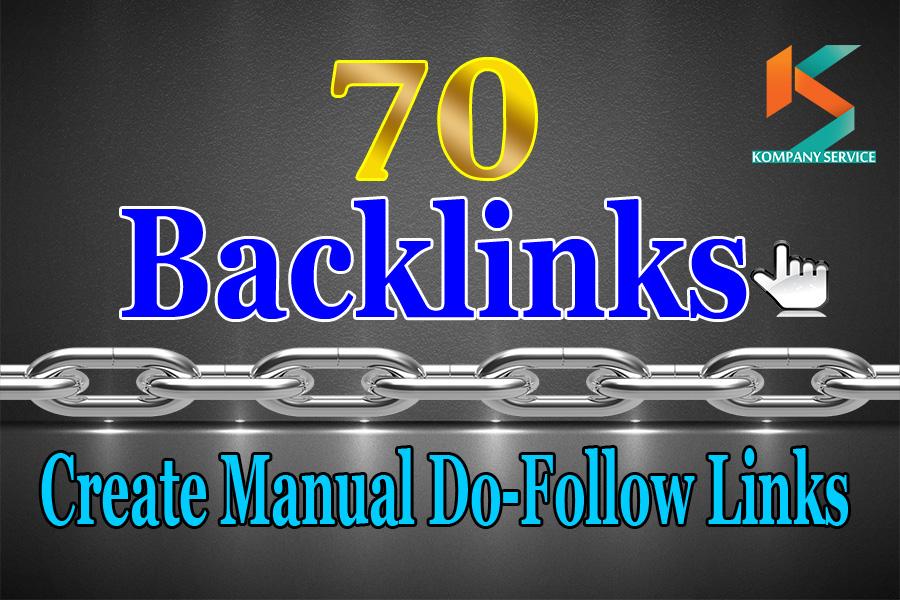 Submit 70 Exclusive High Pa Da Dofollow Backlink
