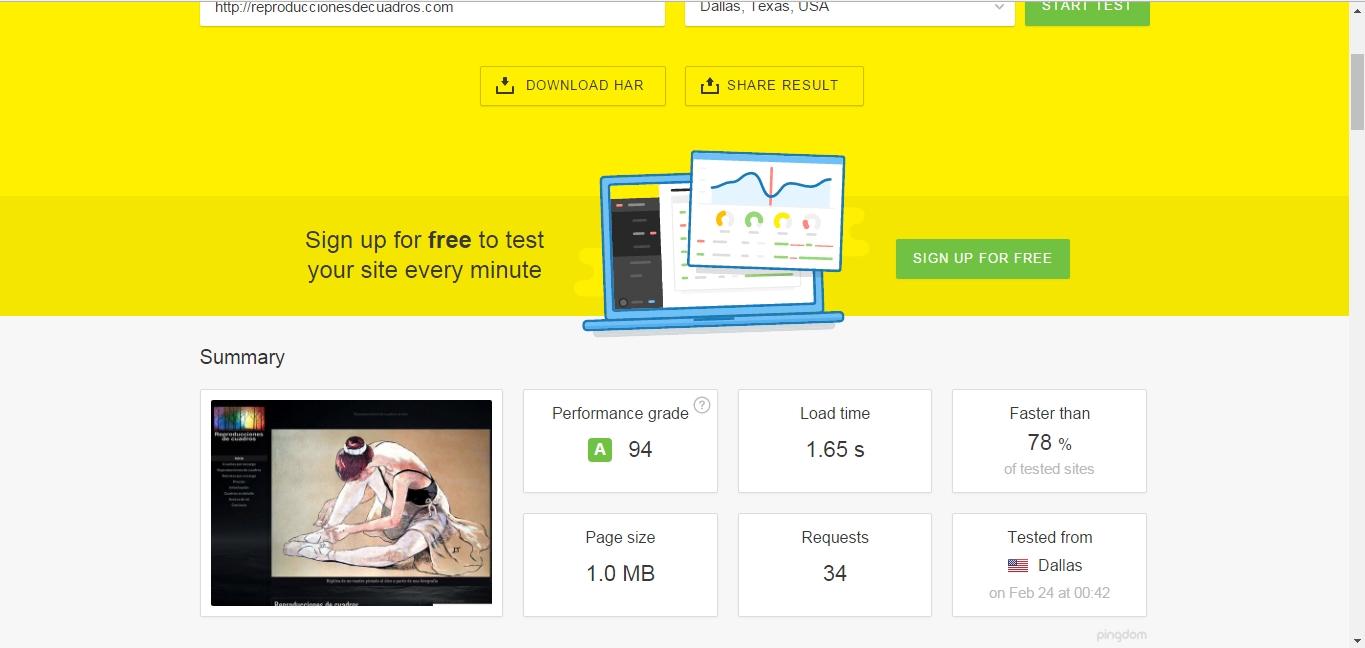 Make your wordpress site fast