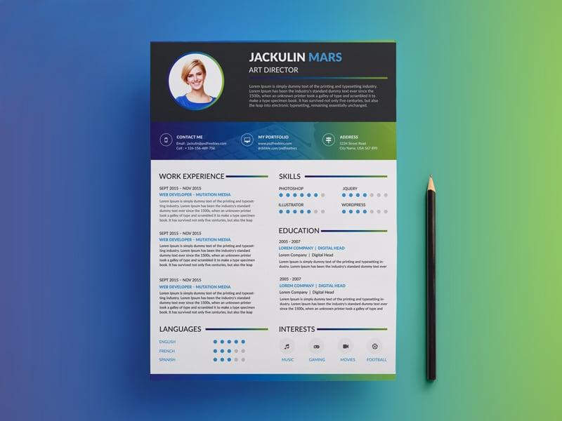 Design Amazing Cv RESUME  For You