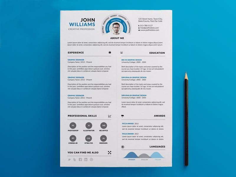 Design Amazing Cv RESUME  For You