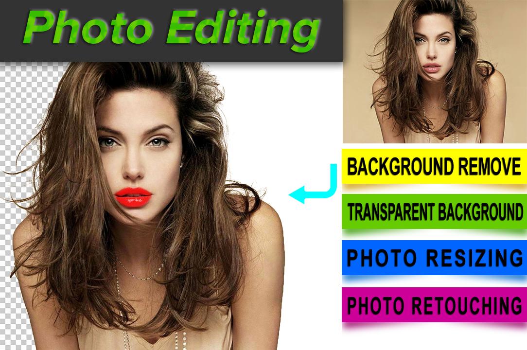 Photo Editing and Background Removed Professionally