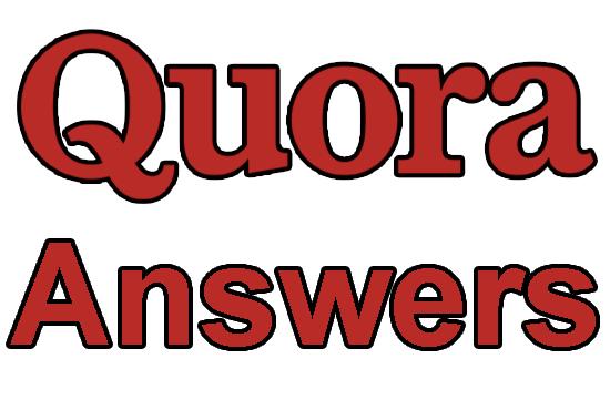 Offer 15 Quora answer with clickable Link.