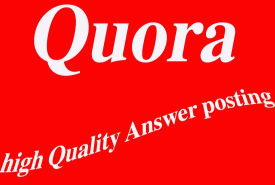I Will Force Your Website With 05 Contextual Quora Backlinks