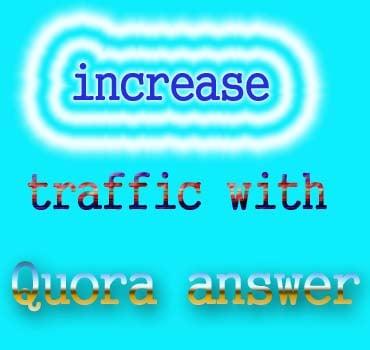 Promote your website with 15 quora answer 