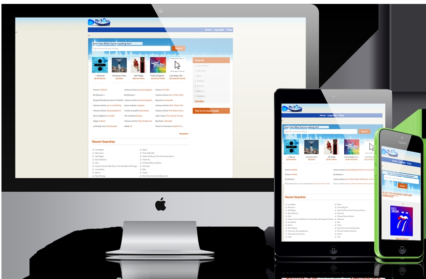 Mp3OraXvr Mp3 Search Engine PHP Script