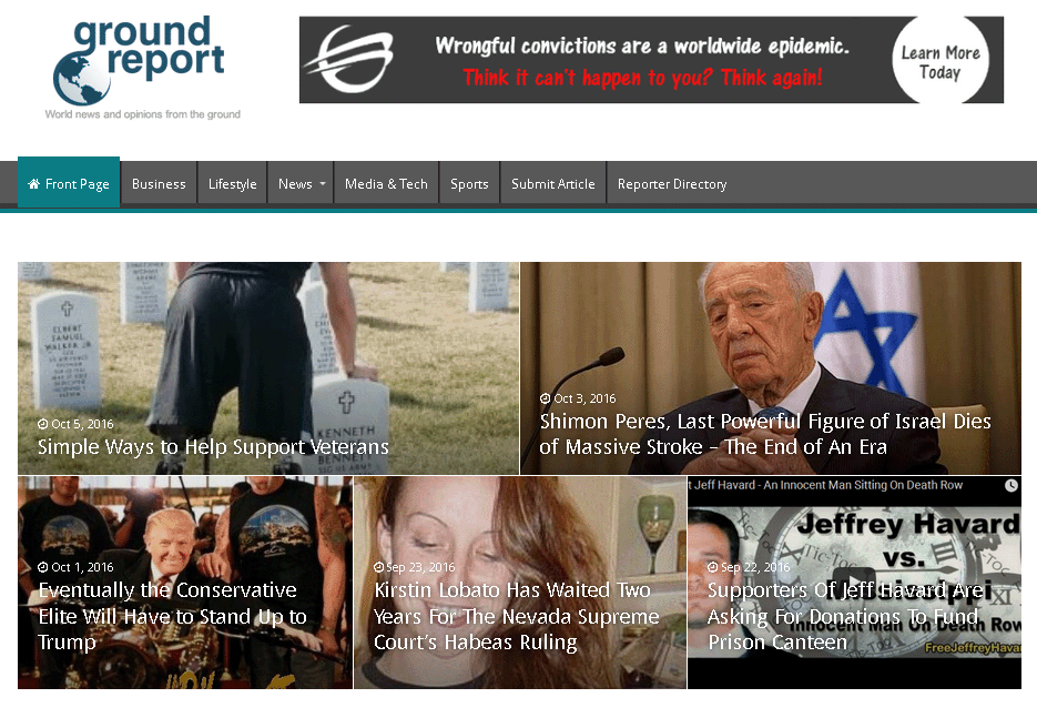 Write and Publish Guest Post on Authority Groundreport.com DA 60 PA 65 