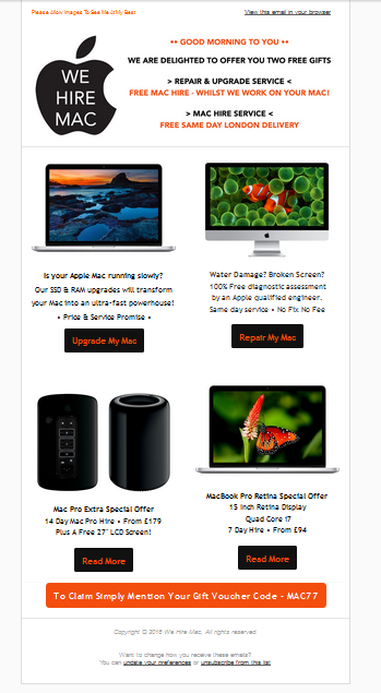 responsive editable  email template