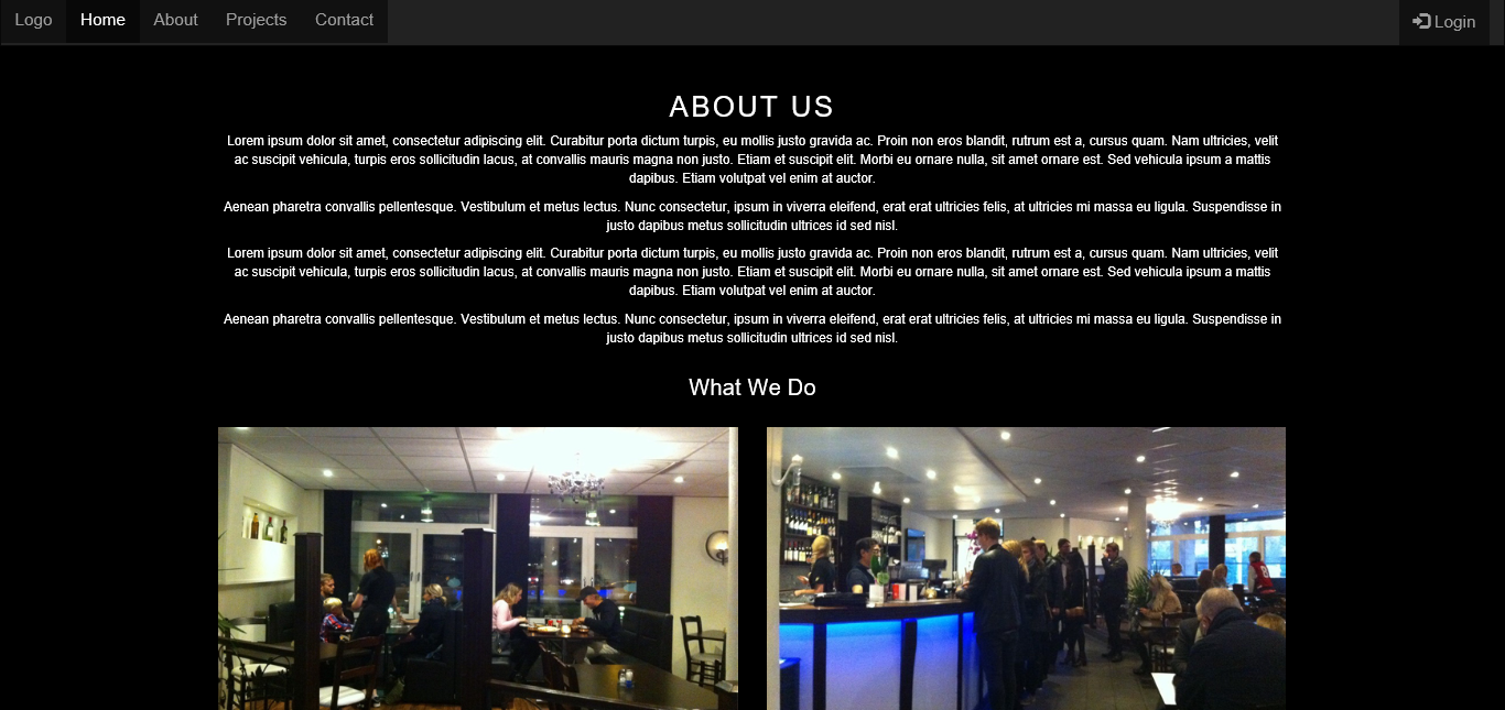 PSD to html With PHP