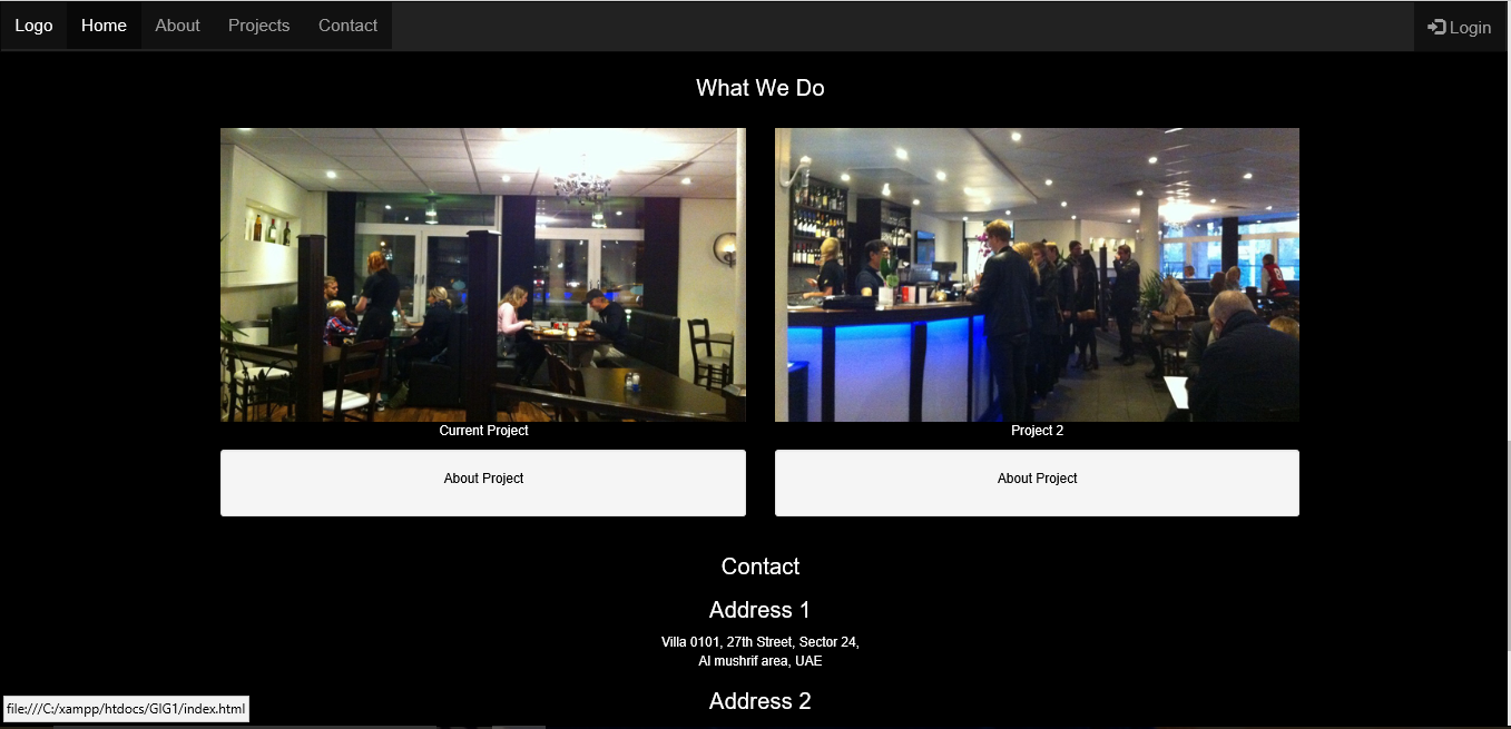 PSD to html With PHP