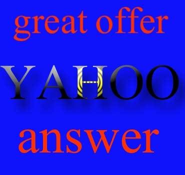 Promote your website for 10 yahoo answer.