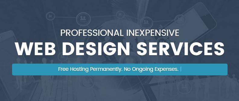 5 page website design with free hosting, domain and ssl certficate