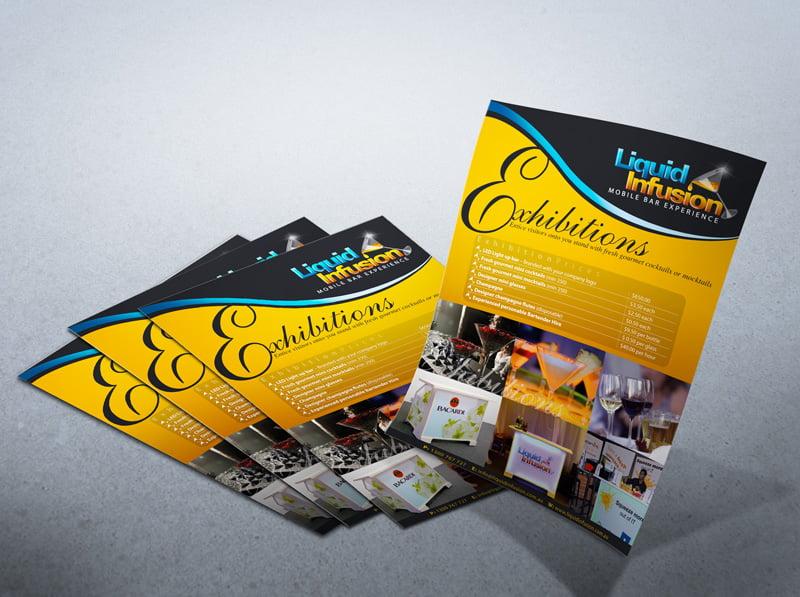 Design a single or double sided flyer and leaflet 
