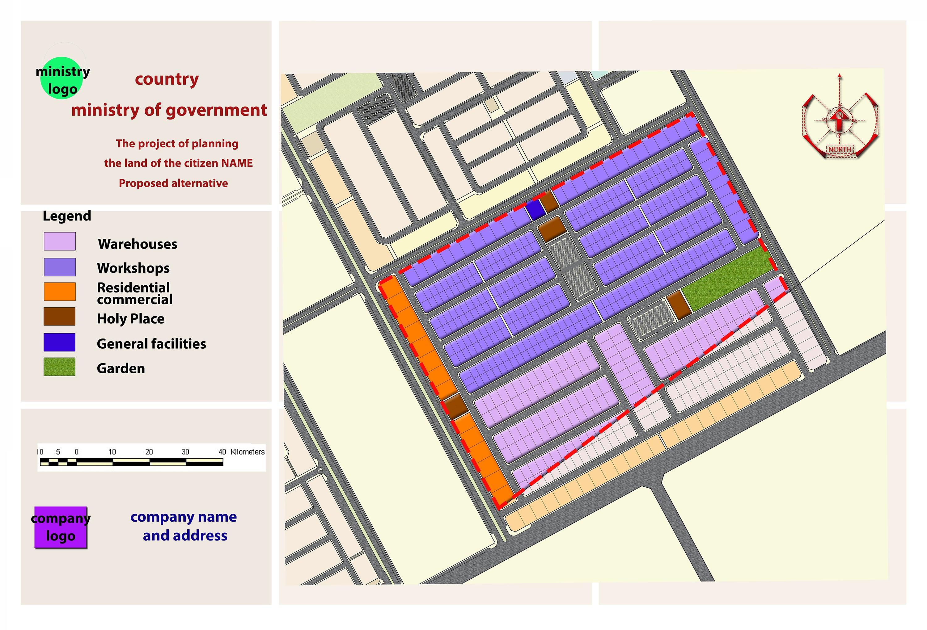 I will render your autocad land use plan,by photoshop for presentation 