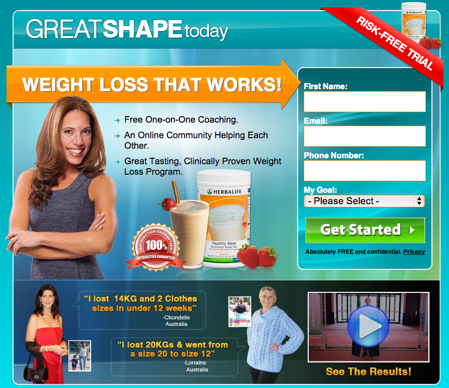 Create a Professional and responsive Landing Pages & Squeeze Pages For you