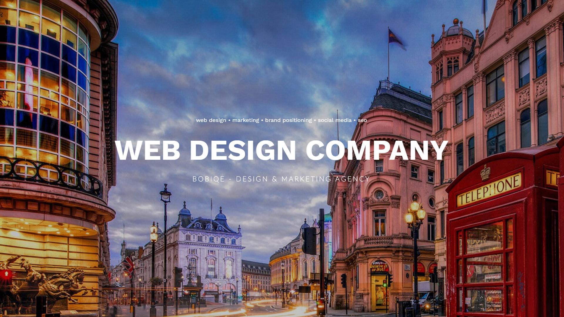 Bobiqe | Website Design Service | London HQ | Web Development 