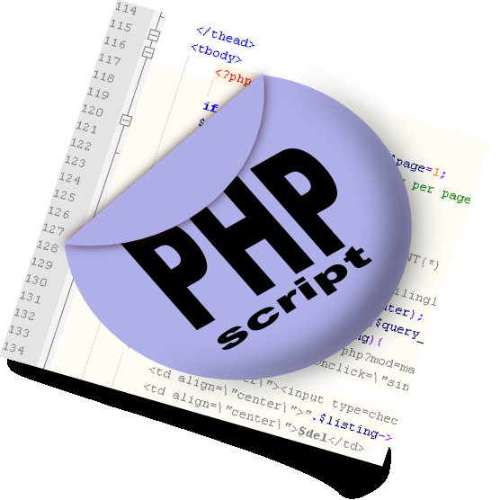 install any php script on your server