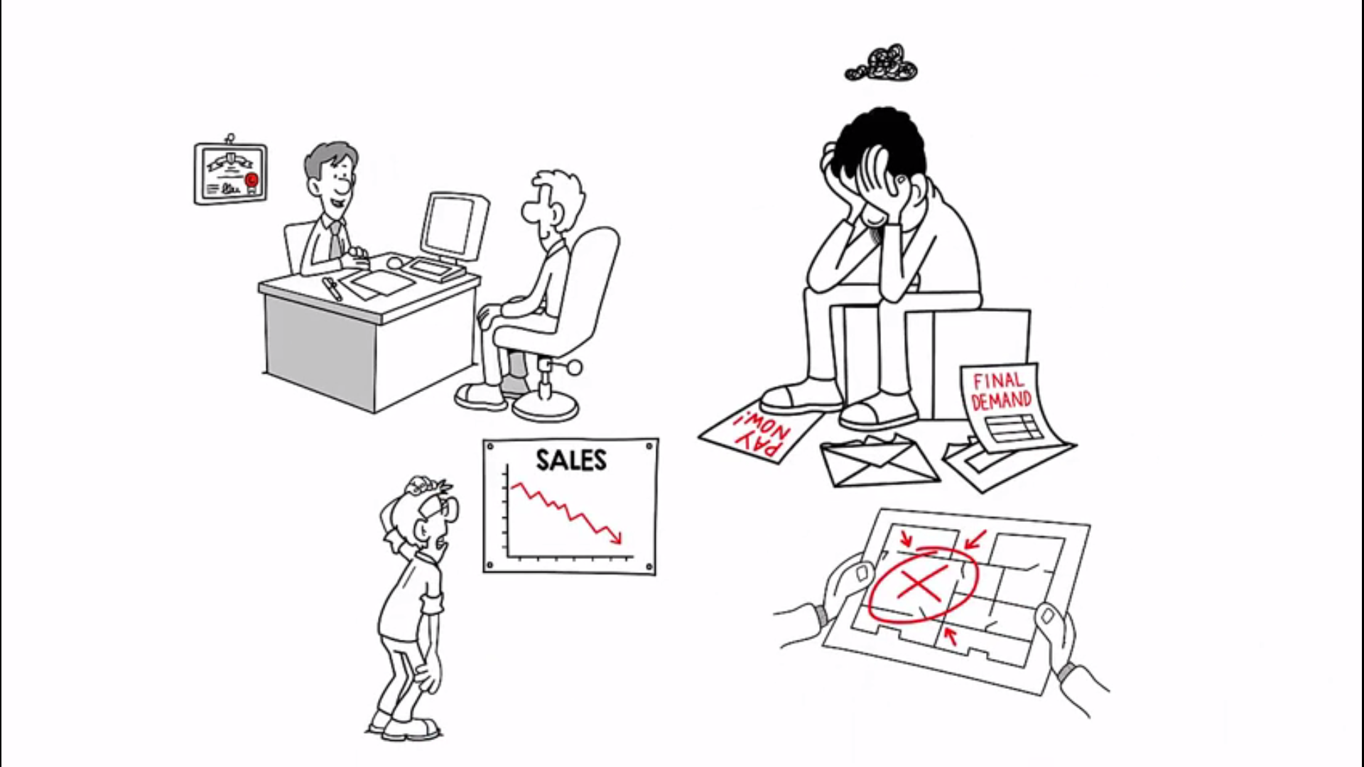 Whiteboard animation