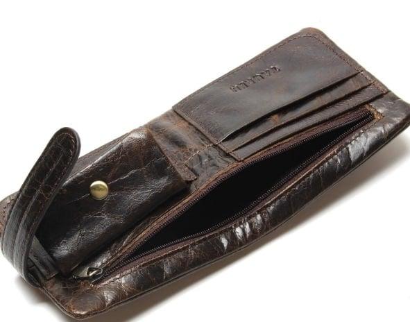 Genuine Cow Leather Men Wallet