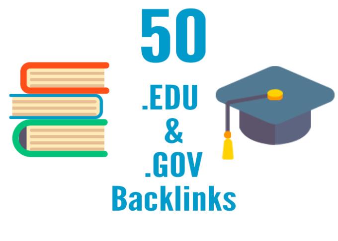 50 PR9 + 50. EDU. GOV Backlinks From High DA for $55