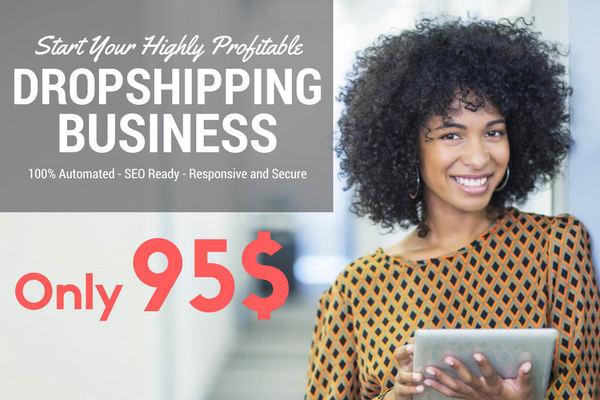 Automated DropShipping Shop + Products