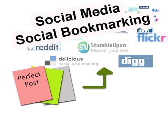 Instant manual bookmarking links from top 30 Social bookmarking sites