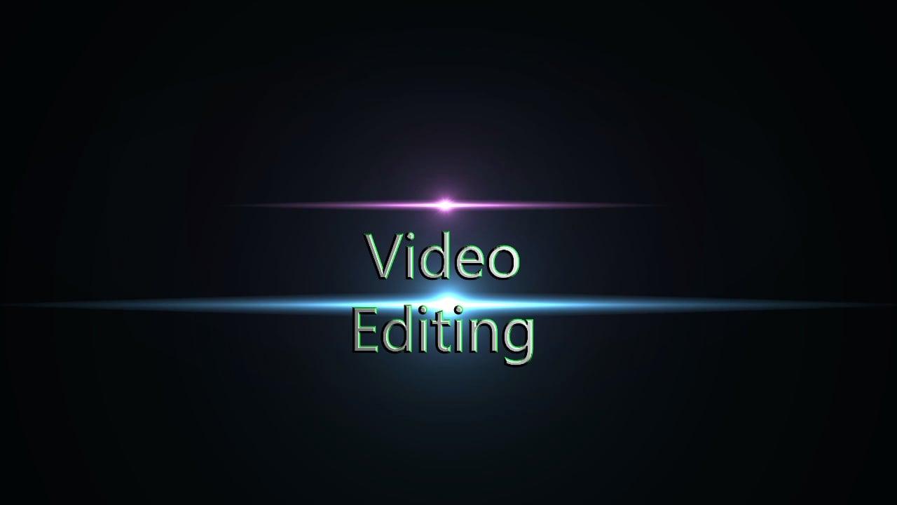 I do amazing video editing