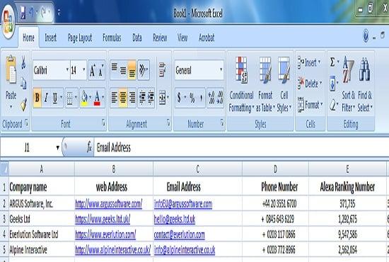 Find out any Company full contact and Lead generation
